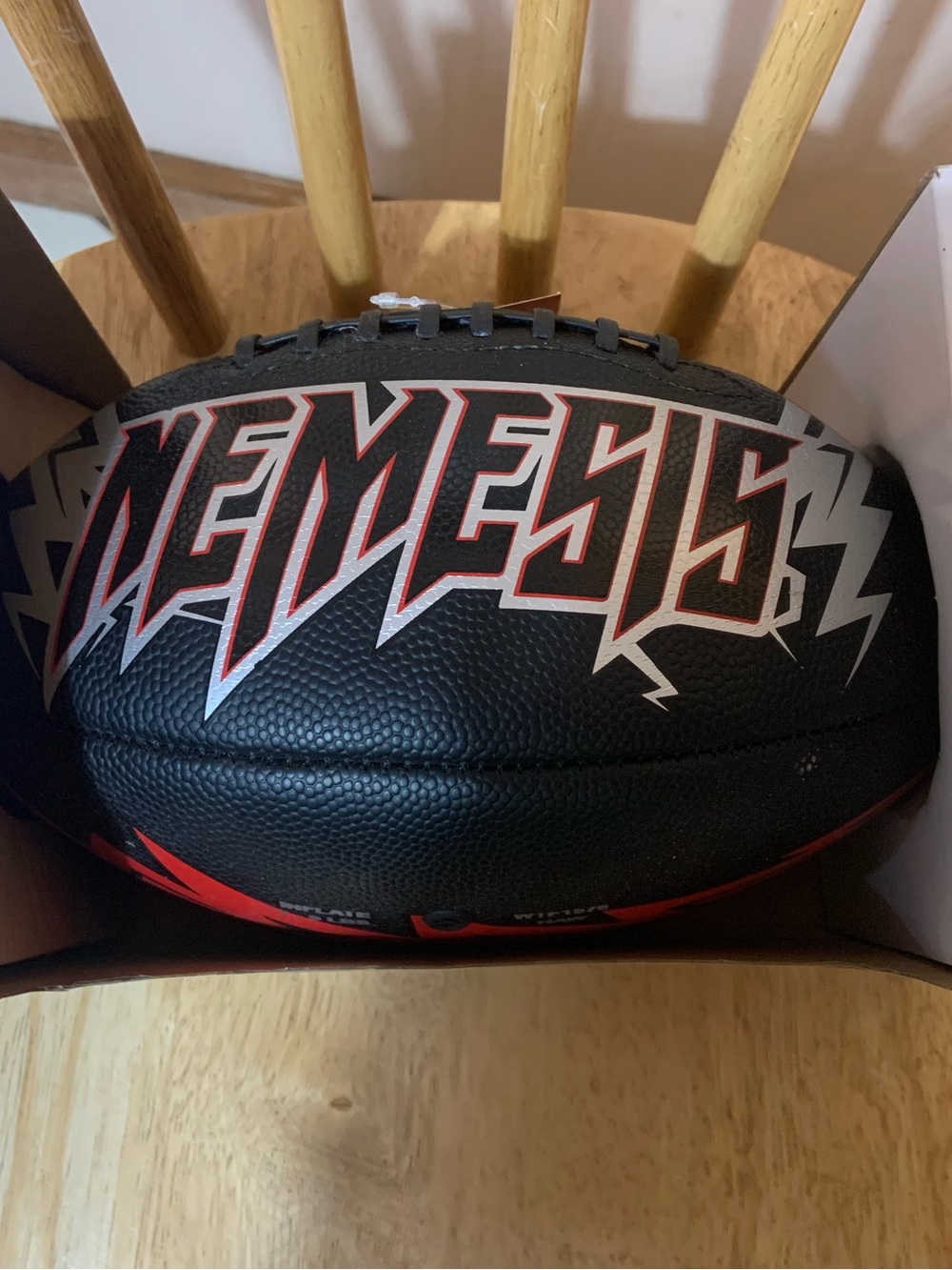 Wilson junior Black and Red Football -